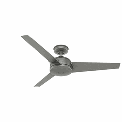 Hunter Trimaran 52" Outdoor Ceiling Fan - Matte Silver - 59608 Hunter Trimaran 52" Outdoor Ceiling Fan - Matte Silver - 59608