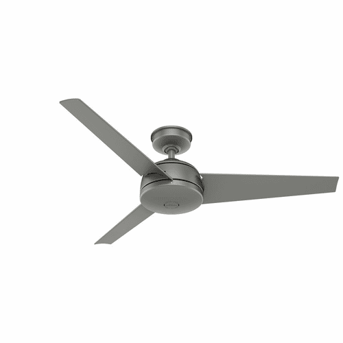 Hunter Trimaran 52" Outdoor Ceiling Fan - Matte Silver - 59608