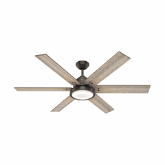 Hunter Warrant 60" LED Ceiling Fan - Noble Bronze - 59461