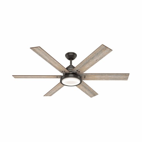 Hunter Warrant 60" LED Ceiling Fan - Noble Bronze - 59461
