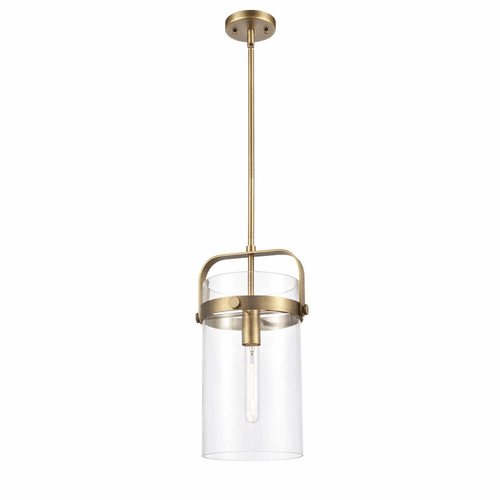 Innovations 1-LT Mini Pendant - Brushed Brass - 413-1S-BB-8CL