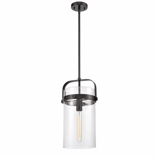 Innovations 1-LT Mini Pendant - Matte Black - 413-1S-BK-8CL