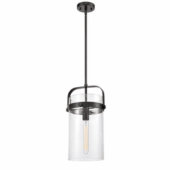 Innovations 1-LT Mini Pendant - Matte Black - 413-1S-BK-8CL