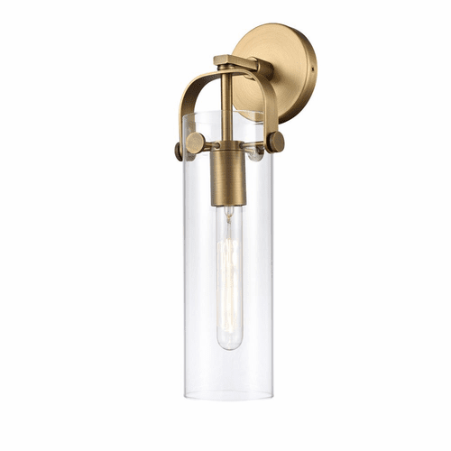 Innovations 1-LT Sconce - Brushed Brass - 413-1W-BB-4CL