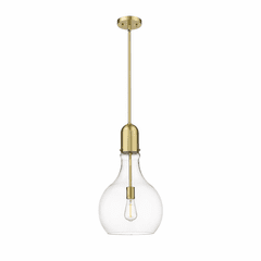 Innovations Amherst 1-LT 11.75" LED Mini Pendant - Satin Gold - 492-1S-SG-G582-12-LED