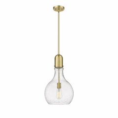 Innovations Amherst 1-LT 11.75" LED Mini Pendant - Satin Gold - 492-1S-SG-G584-12-LED