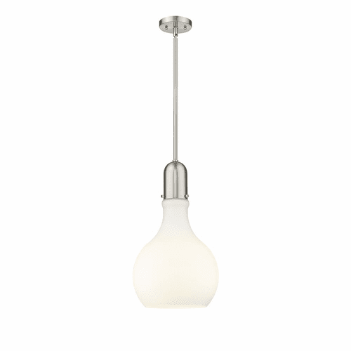Innovations Amherst 1-LT 11.75" Mini Pendant - Brushed Satin Nickel - 492-1S-SN-G581-12