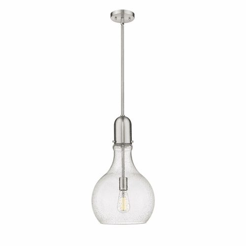 Innovations Amherst 1-LT 11.75" Mini Pendant - Brushed Satin Nickel - 492-1S-SN-G584-12