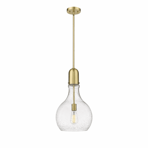 Innovations Amherst 1-LT 11.75" Mini Pendant - Satin Gold - 492-1S-SG-G584-12