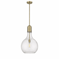 Innovations Amherst 1-LT 13.75" LED Pendant - Brushed Brass - 492-1S-BB-G584-14-LED