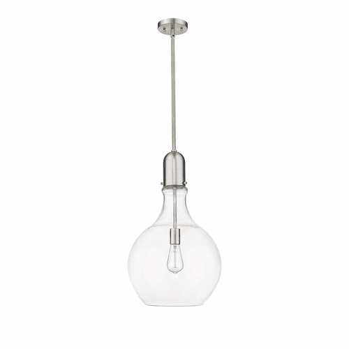Innovations Amherst 1-LT 13.75" LED Pendant - Brushed Satin Nickel - 492-1S-SN-G582-14-LED