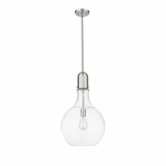Innovations Amherst 1-LT 13.75" LED Pendant - Brushed Satin Nickel - 492-1S-SN-G582-14-LED