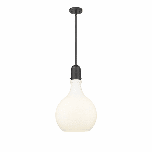Innovations Amherst 1-LT 13.75" LED Pendant - Matte Black - 492-1S-BK-G581-14-LED