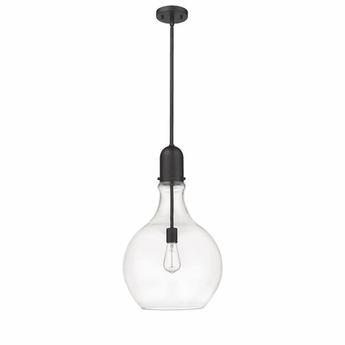 Innovations Amherst 1-LT 13.75" LED Pendant - Matte Black - 492-1S-BK-G582-14-LED