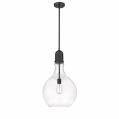 Innovations Amherst 1-LT 13.75" LED Pendant - Matte Black - 492-1S-BK-G582-14-LED