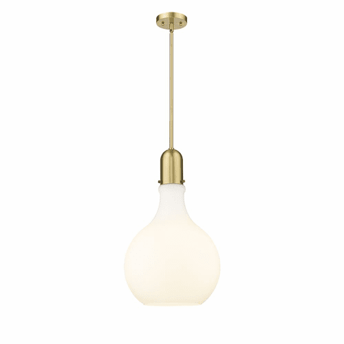 Innovations Amherst 1-LT 13.75" LED Pendant - Satin Gold - 492-1S-SG-G581-14-LED