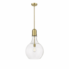 Innovations Amherst 1-LT 13.75" LED Pendant - Satin Gold - 492-1S-SG-G582-14-LED