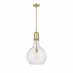 Innovations Amherst 1-LT 13.75" LED Pendant - Satin Gold - 492-1S-SG-G584-14-LED