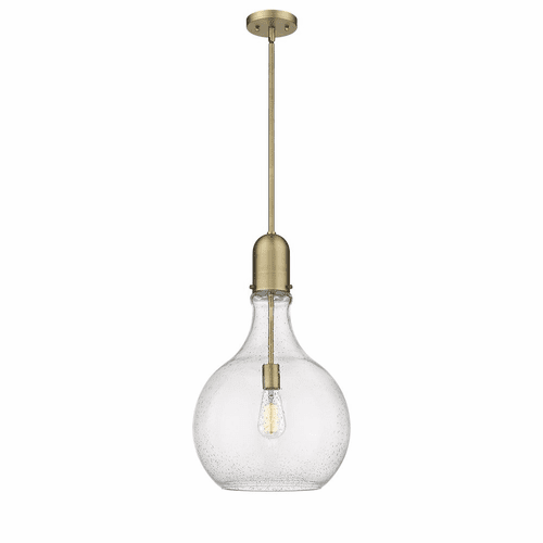 Innovations Amherst 1-LT 13.75" Pendant - Brushed Brass - 492-1S-BB-G584-14