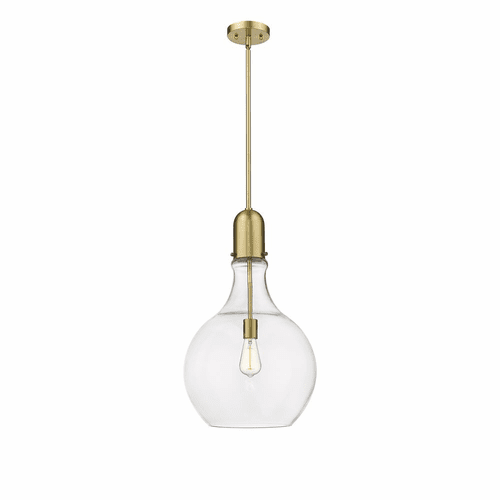 Innovations Amherst 1-LT 13.75" Pendant - Satin Gold - 492-1S-SG-G582-14