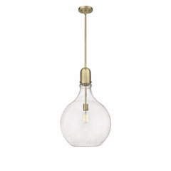 Innovations Amherst 1-LT 15.75" LED Pendant - Brushed Brass - 492-1S-BB-G584-16-LED