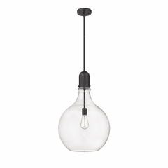 Innovations Amherst 1-LT 15.75" LED Pendant - Matte Black - 492-1S-BK-G582-16-LED