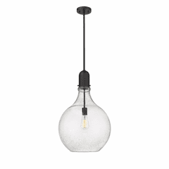 Innovations Amherst 1-LT 15.75" LED Pendant - Matte Black - 492-1S-BK-G584-16-LED