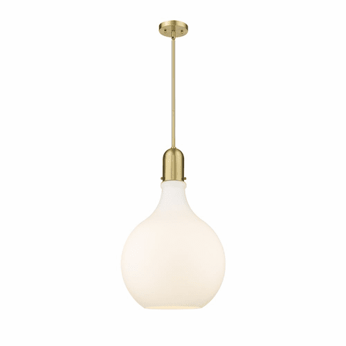 Innovations Amherst 1-LT 15.75" LED Pendant - Satin Gold - 492-1S-SG-G581-16-LED