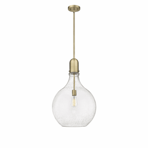 Innovations Amherst 1-LT 15.75" Pendant - Brushed Brass - 492-1S-BB-G584-16