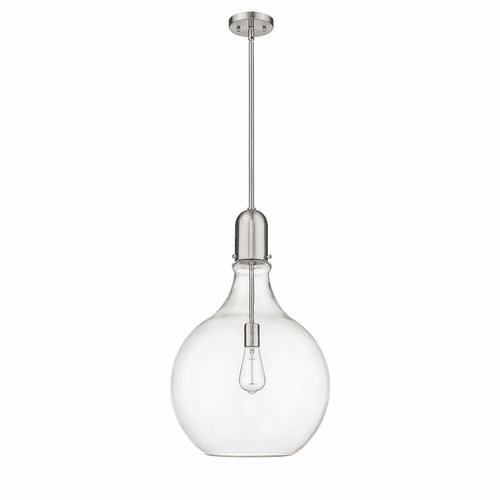 Innovations Amherst 1-LT 15.75" Pendant - Brushed Satin Nickel - 492-1S-SN-G582-16