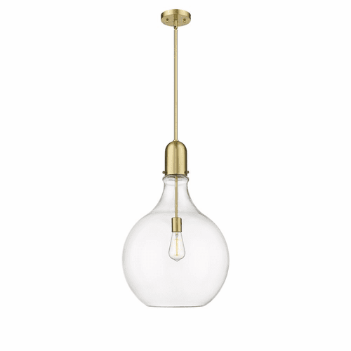 Innovations Amherst 1-LT 15.75" Pendant - Satin Gold - 492-1S-SG-G582-16