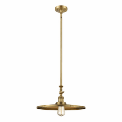 Innovations Appalachian 1-LT Mini Pendant - Brushed Brass - 206-BB-MFR-BB-16 Innovations Appalachian 1-LT Mini Pendant - Brushed Brass - 206-BB-MFR-BB-16