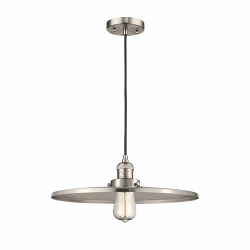Innovations Appalachian 1-LT Mini Pendant - Brushed Satin Nickel - 201C-SN-MFR-SN-16-LED