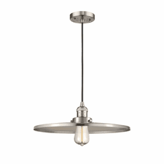 Innovations Appalachian 1-LT Mini Pendant - Brushed Satin Nickel - 201C-SN-MFR-SN-16-LED
