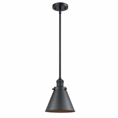 Innovations Appalachian 1-LT Mini Pendant - Matte Black - 201S-BK-M13-BK