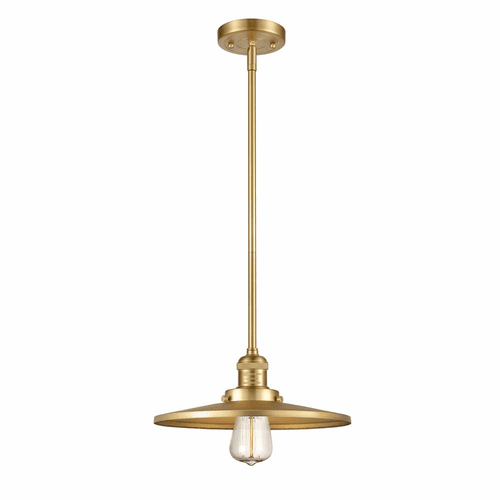 Innovations Appalachian 1-LT Mini Pendant - Satin Gold - 201S-SG-MFR-SG-12