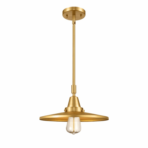 Innovations Appalachian 1-LT Mini Pendant - Satin Gold - 447-1S-SG-MFR-SG-12-LED