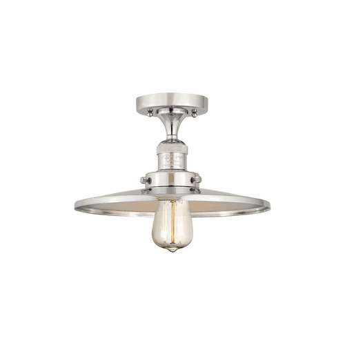 Innovations Appalachian 1-LT Semi-Flush Mount - Polished Chrome - 517-1CH-PC-MFR-PC-12