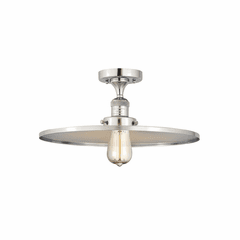 Innovations Appalachian 1-LT Semi-Flush Mount - Polished Chrome - 517-1CH-PC-MFR-PC-16