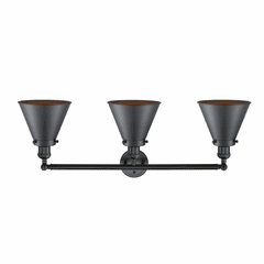 Innovations Appalachian 3-LT Bath Vanity - Matte Black - 205-BK-M13-BK Innovations Appalachian 3-LT Bath Vanity - Matte Black - 205-BK-M13-BK