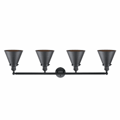 Innovations Appalachian 4-LT Bath Vanity - Matte Black - 215-BK-M13-BK Innovations Appalachian 4-LT Bath Vanity - Matte Black - 215-BK-M13-BK