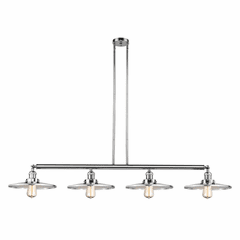 Innovations Appalachian 4-LT Island Light - Polished Chrome - 214-PC-MFR-PC-12 Innovations Appalachian 4-LT Island Light - Polished Chrome - 214-PC-MFR-PC-12