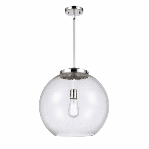 Innovations Athens 1-LT 13.75" Pendant - Polished Chrome - 221-1S-PC-G124-16