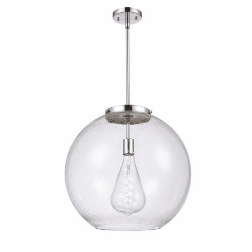 Innovations Athens 1-LT 13.75" Pendant - Polished Chrome - 221-1S-PC-G124-18-LED