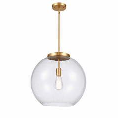 Innovations Athens 1-LT 13.75" Pendant - Satin Gold - 221-1S-SG-G124-16-LED
