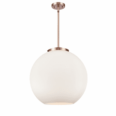 Innovations Athens 3-LT 13.75" Pendant - Antique Copper - 221-3S-AC-G121-18