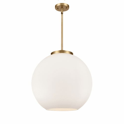Innovations Athens 3-LT 13.75" Pendant - Brushed Brass - 221-3S-BB-G121-18