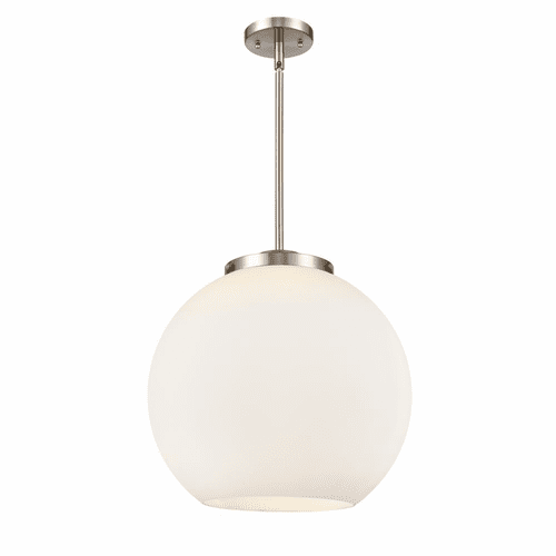 Innovations Athens 3-LT 13.75" Pendant - Brushed Satin Nickel - 221-3S-SN-G121-16