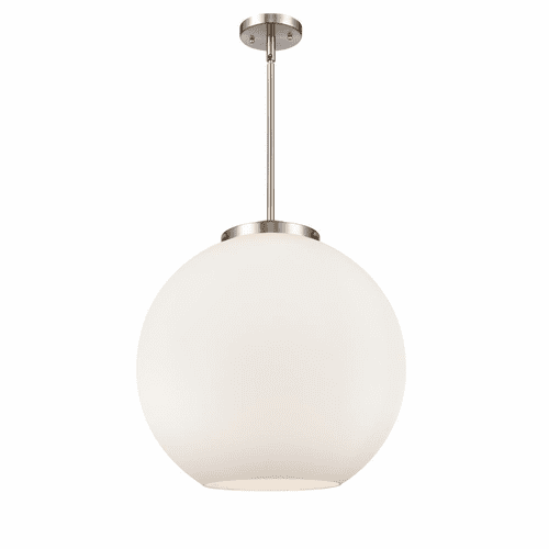 Innovations Athens 3-LT 13.75" Pendant - Brushed Satin Nickel - 221-3S-SN-G121-18