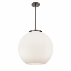 Innovations Athens 3-LT 13.75" Pendant - Oil Rubbed Bronze - 221-3S-OB-G121-18